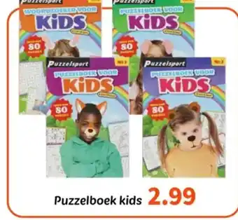 Wibra Puzzelboek kids aanbieding