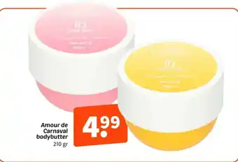 Wibra Amour de Carnaval bodybutter aanbieding