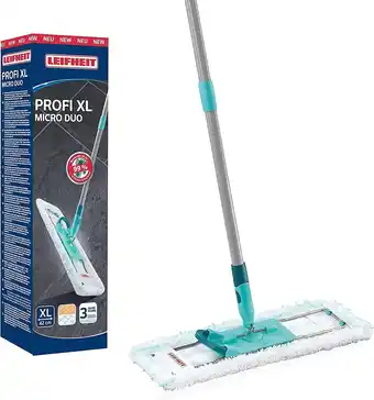 Amazon Leifheit 55019 Vloerwisser, turquoise, 42 x 146 cm aanbieding