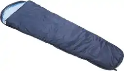 Bol.com Fox Outdoor - Mummy slaapzak blauw 2-laags vulling aanbieding