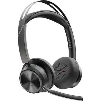 Amazon Plantronics Poly Bluetooth Headset Voyager Focus 2 UC USB-A,Zwart aanbieding