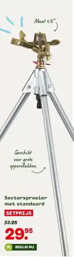 Welkoop Sectorsproeiermet standaard aanbieding