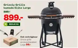 Welkoop Grizzly Grills kamado Elite Large aanbieding