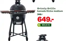 Welkoop Grizzly Grills kamado Elite medium aanbieding