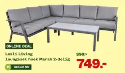 Welkoop Lesli Living loungeset hoek Marah 2-delig aanbieding