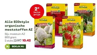 Welkoop Alle ECOstyle organische meststoffen AZ aanbieding