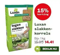 Welkoop Luxan slakken- korrels aanbieding