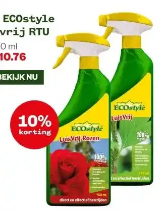 Welkoop Alle ECOstyle luisvrij RTU aanbieding