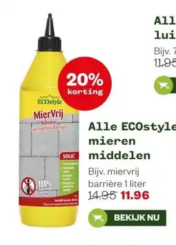 Welkoop Alle ECOstyle mieren middelen aanbieding