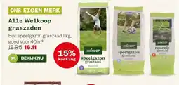 Welkoop Alle Welkoop graszaden aanbieding