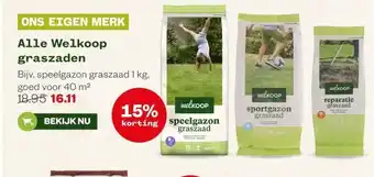 Welkoop Alle Welkoop graszaden aanbieding