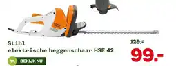Welkoop Stihl elektrische heggenschaar HSE 42 aanbieding
