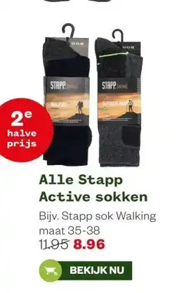 Welkoop Alle Stapp Active sokken aanbieding