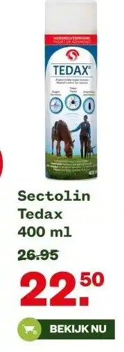 Welkoop Sectolin Tedax 400 ml aanbieding