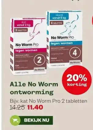 Welkoop Alle No Worm ontworming aanbieding
