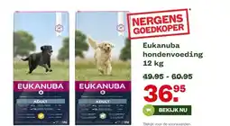 Welkoop Eukanuba hondenvoeding aanbieding