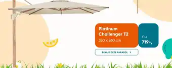 Van der Garde tuinmeubelen Platinum Challenger T2 aanbieding