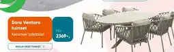 Van der Garde tuinmeubelen Sara Ventaro tuinset aanbieding