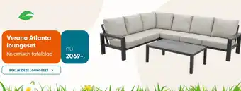 Van der Garde tuinmeubelen Verano Atlanta loungeset aanbieding