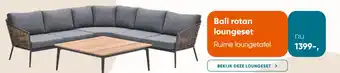 Van der Garde tuinmeubelen Bali rotan loungeset aanbieding