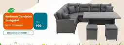 Van der Garde tuinmeubelen Hartman Cordoba loungeset aanbieding