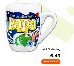 The Read Shop Mok Vaderdag aanbieding