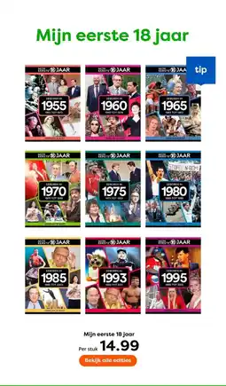 The Read Shop Mijn eerste 18 jaar aanbieding