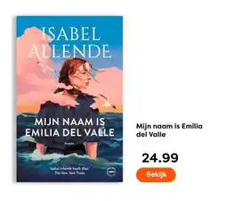 The Read Shop Mijn naam is Emilia del Valle aanbieding