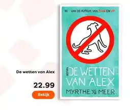 The Read Shop De wetten van Alex aanbieding