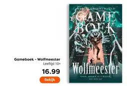 The Read Shop Gameboek  Wolfmeester aanbieding