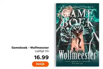 The Read Shop Gameboek  Wolfmeester aanbieding