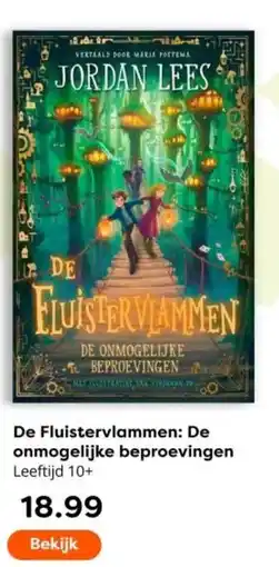 The Read Shop De Fluistervlammen: De onmogelijke beproevingen aanbieding
