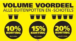 Ranzijn VOLUME VOORDEEL ALLE BUITENPOTTEN EN -SCHOTELS* aanbieding