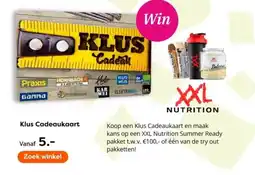 The Read Shop Klus Cadeaukaart aanbieding