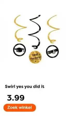 The Read Shop Swirl yes you did it aanbieding