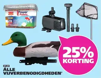Ranzijn ÁLLE VIJVERBENODIGDHEDEN* aanbieding