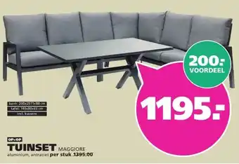 Ranzijn TUINSET MAGGIORE aanbieding