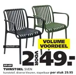 Ranzijn TUINSTOEL SVEN aanbieding