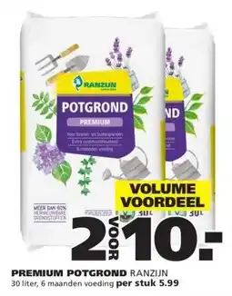 Ranzijn PREMIUM POTGROND RANZIJN aanbieding