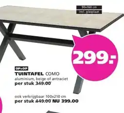 Ranzijn TUINTAFEL COMO aanbieding