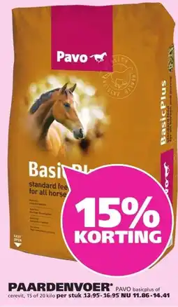 Ranzijn PAARDENVOER* PAVO aanbieding