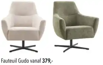 Pronto wonen Fauteuil Gudo aanbieding
