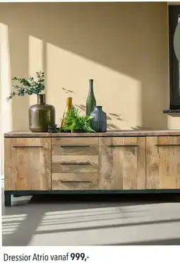 Pronto wonen Dressior Atrio vanaf 999,- aanbieding