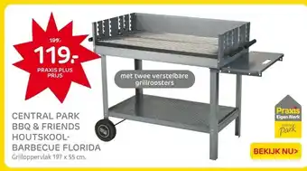 Praxis CENTRAL PARK BBQ & FRIENDS HOUTSKOOL- BARBECUE FLORIDA aanbieding