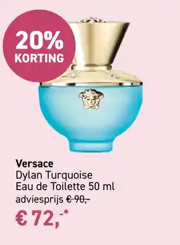 Mooi parfumerie Versace Dylan Turquoise aanbieding