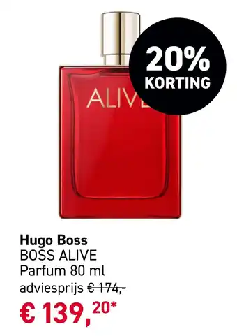 Mooi parfumerie Hugo Boss BOSS ALIVE aanbieding