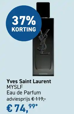 Mooi parfumerie Yves Saint Laurent MYSLF aanbieding