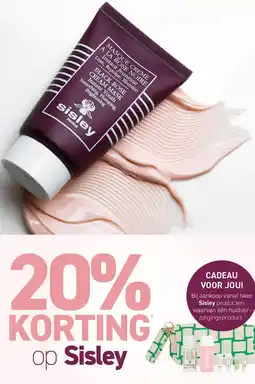 Mooi parfumerie 20% KORTING op Sisley aanbieding