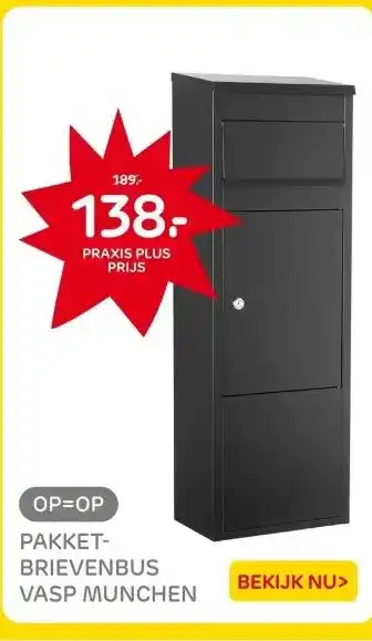 Praxis PAKKET- BRIEVENBUS VASP MUNCHEN aanbieding