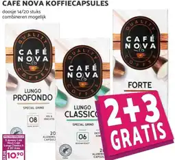 MCD Supermarkt CAFÉ NOVA KOFFIECAPSULES aanbieding